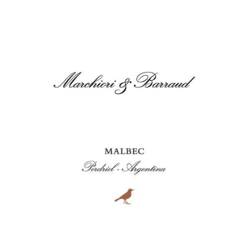 Marchiori & Barraud Perdriel Malbec 2008 Front Label