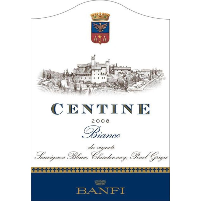 Banfi Centine Bianco 2008 Front Label