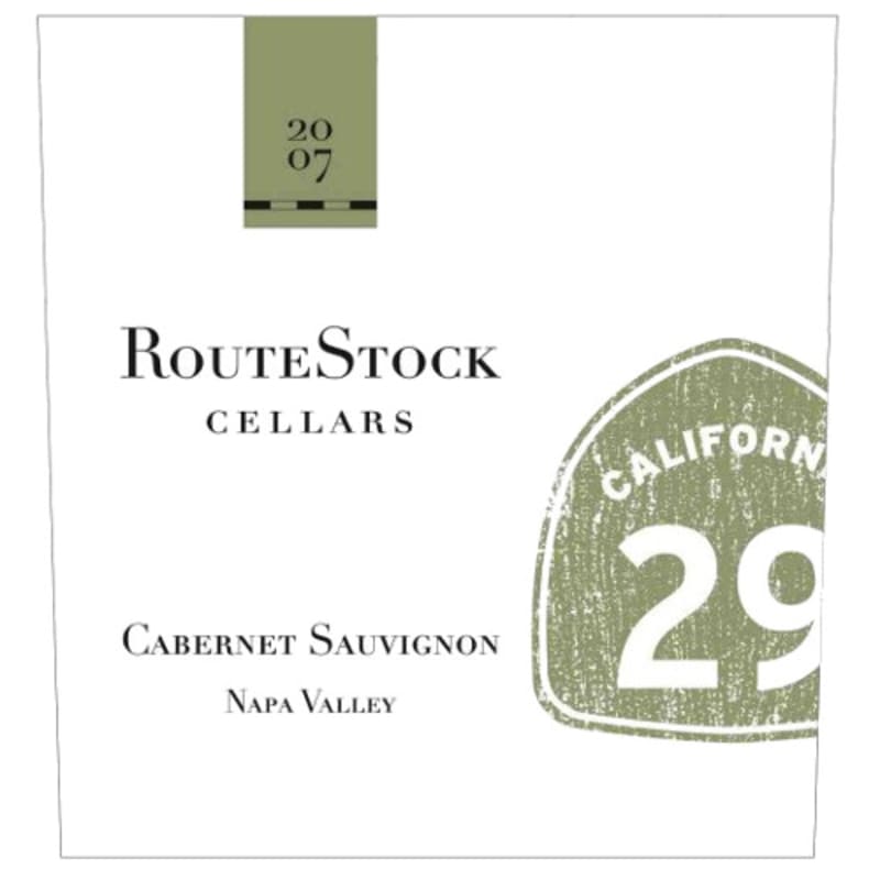 RouteStock Route 29 Cabernet Sauvignon 2007 Front Label