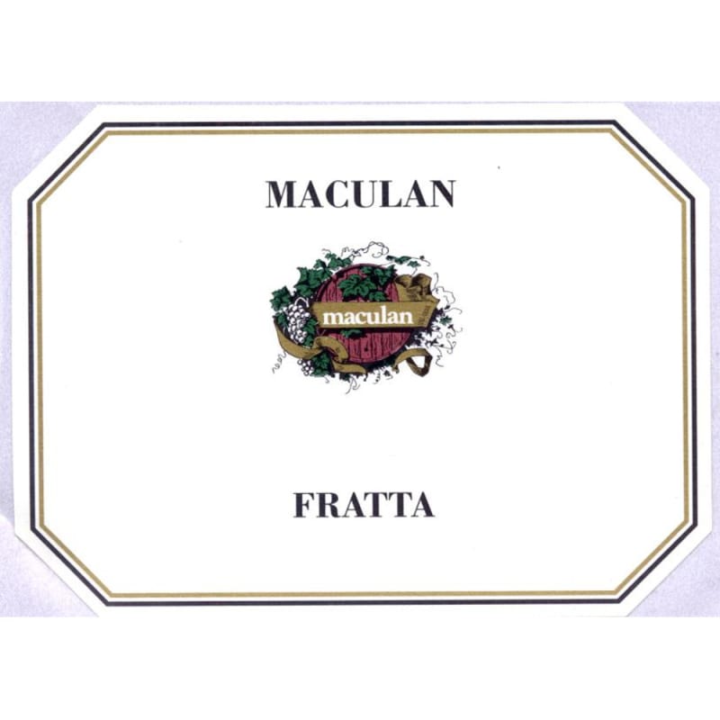 Maculan Fratta 2007 Front Label