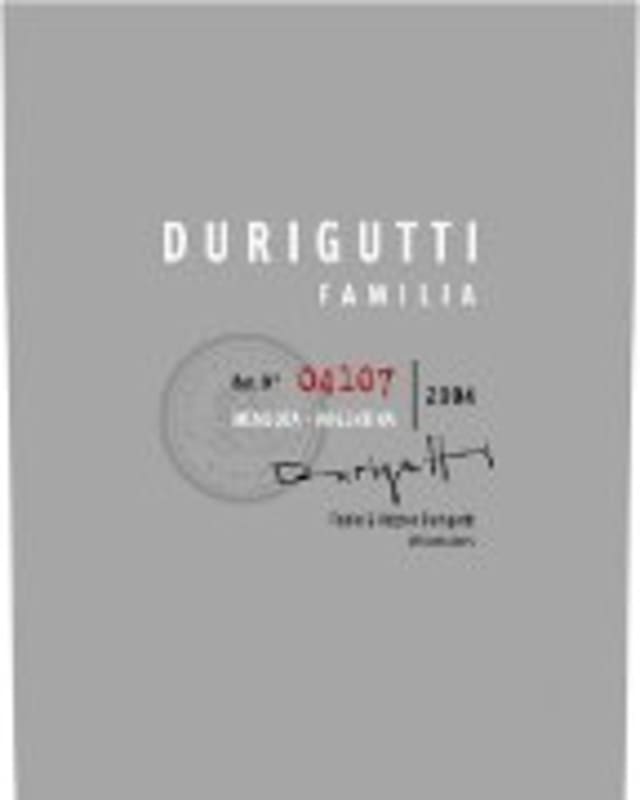 Durigutti Familia Malbec 2004 Front Label