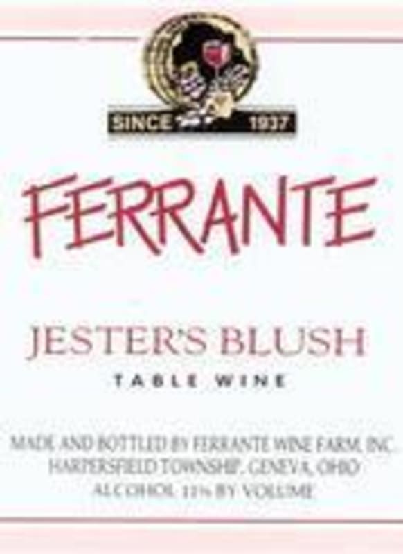 Ferrante Jester Blush Front Label