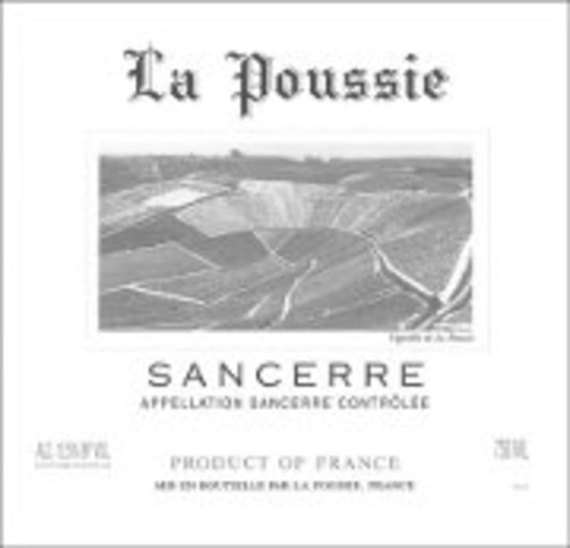 La Poussie Sancerre Blanc 2007 Front Label