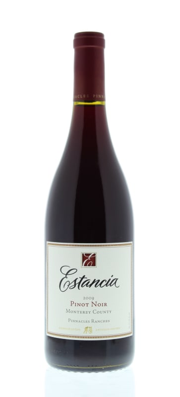 Estancia Pinot Noir 2009 Front Bottle Shot