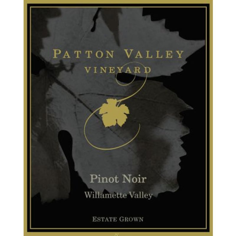 Patton Valley The Estate Pinot Noir 2008 Front Label