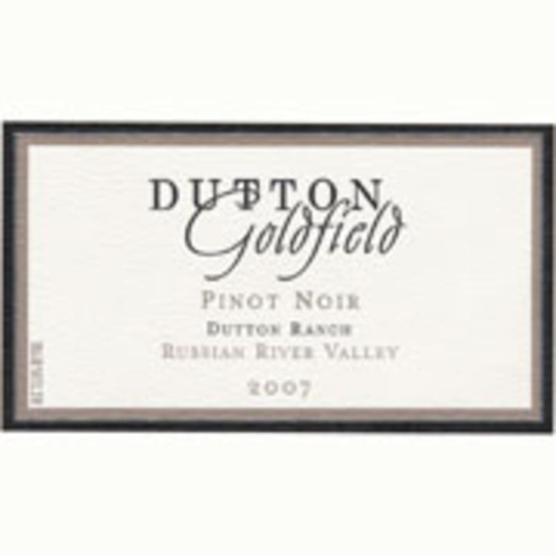 Dutton-Goldfield Dutton Ranch Pinot Noir 2007 Front Label