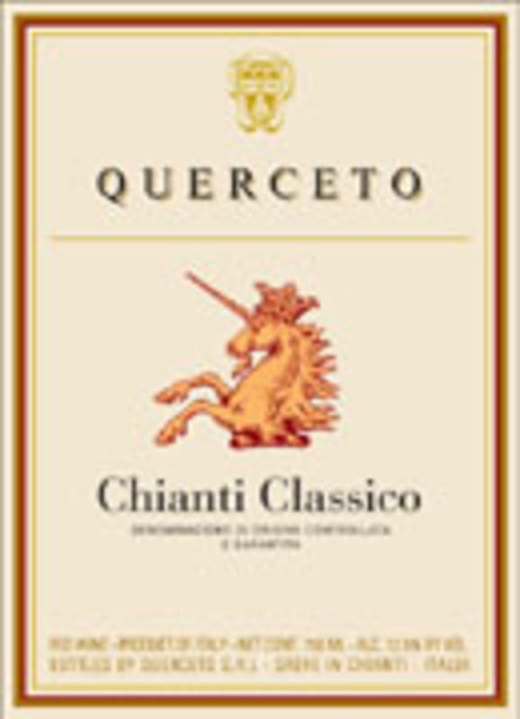 Castello di Querceto Chianti Classico 2008 Front Label