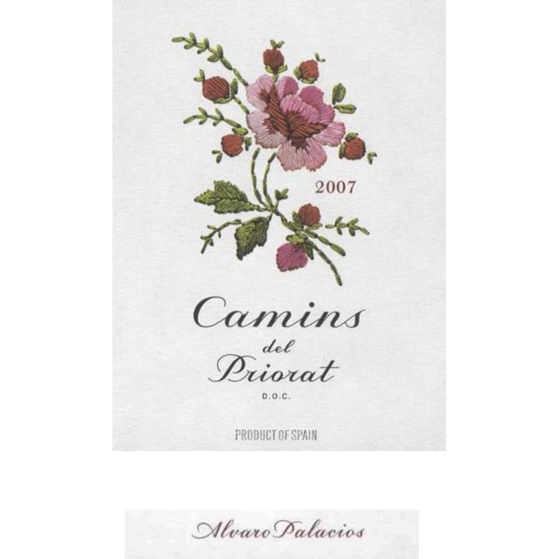 Alvaro Palacios Camins del Priorat 2007 Front Label