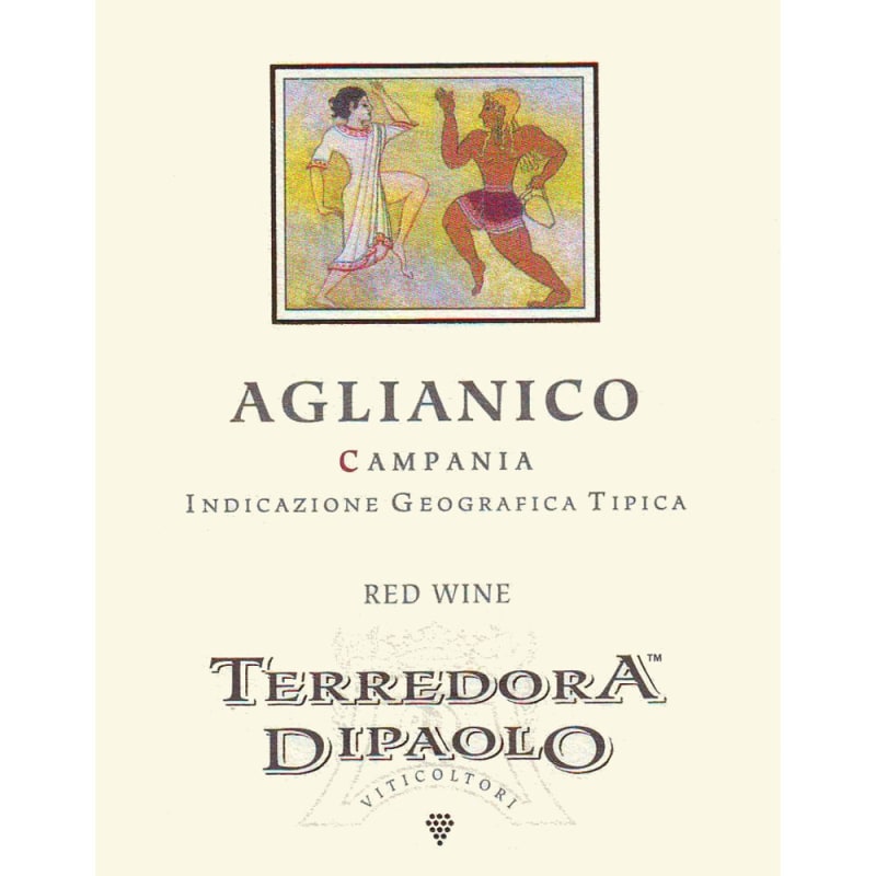 Terredora di Paolo Aglianico Campania 2008 Front Label