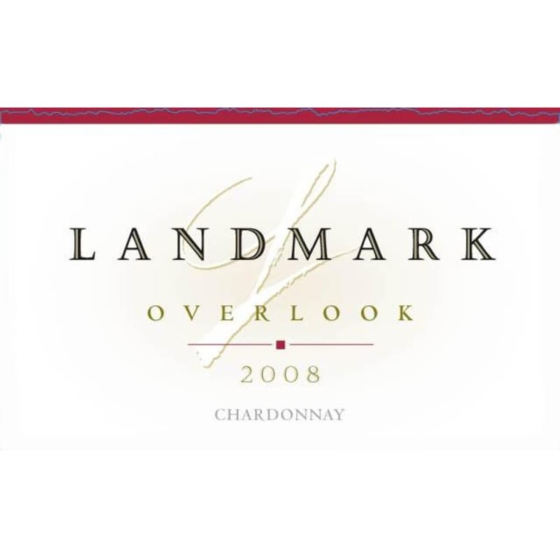 Landmark Overlook Chardonnay 2008 Front Label