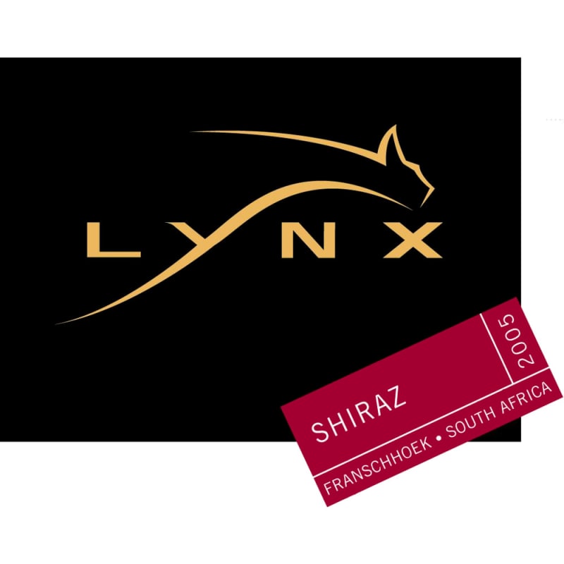 Lynx Shiraz 2005 Front Label