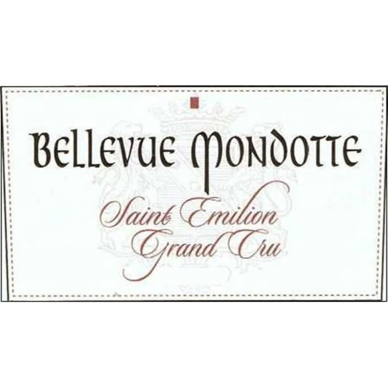 Chateau Bellevue Mondotte 2004 Front Label