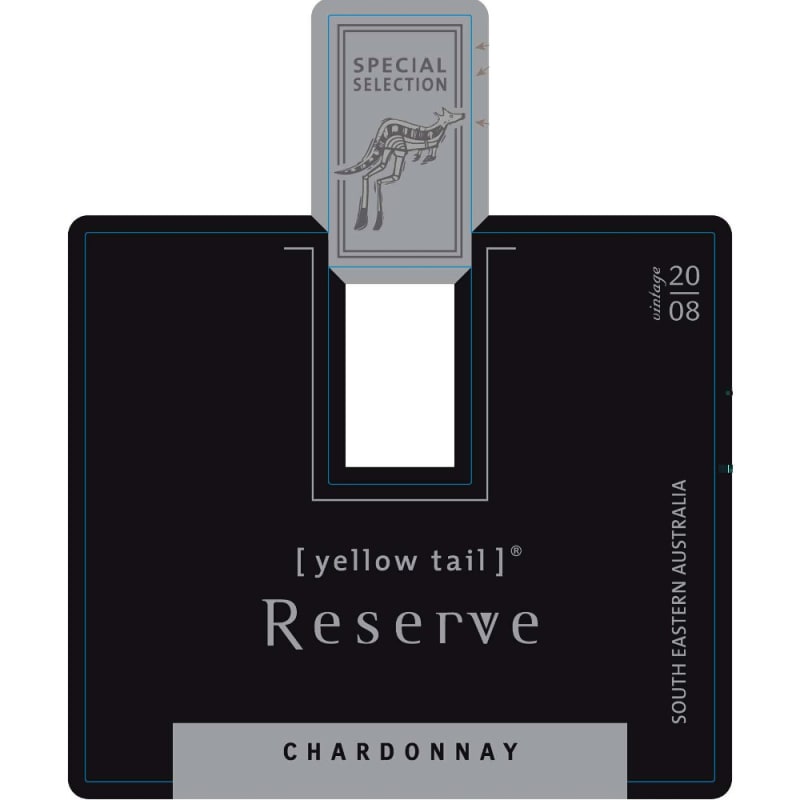 Yellow Tail The Reserve Chardonnay 2008 Front Label