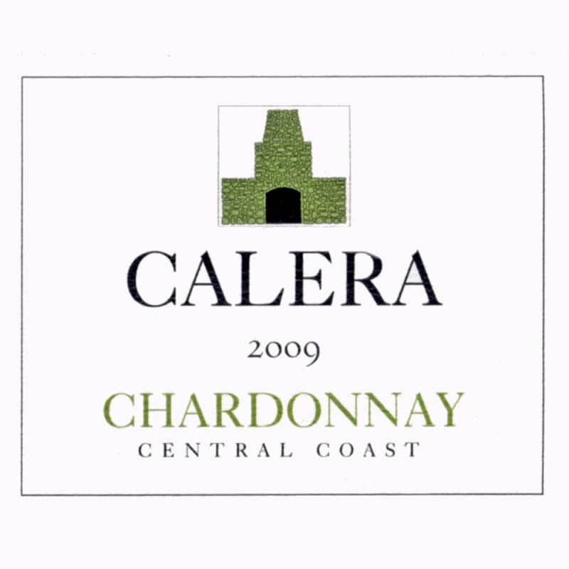 Calera Central Coast Chardonnay 2009 Front Label