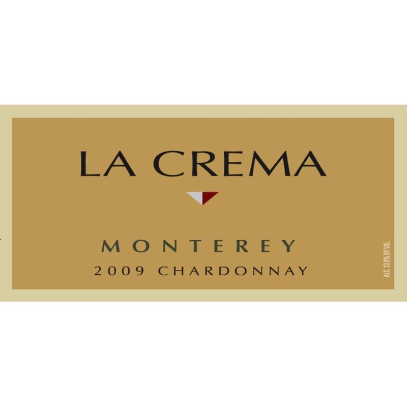 La Crema Monterey Chardonnay 2009 Front Label