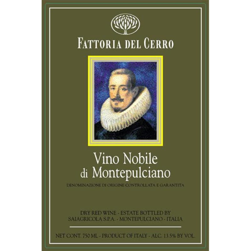 Fattoria del Cerro Vino Nobile di Montepulciano 2007 Front Label