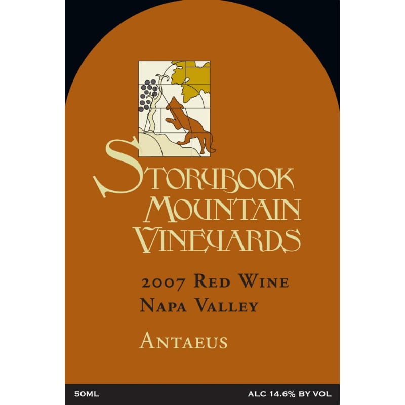 Storybook Mountain Antaeus 2007 Front Label