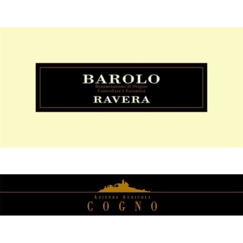 Elvio Cogno Ravera Barolo 2005 Front Label