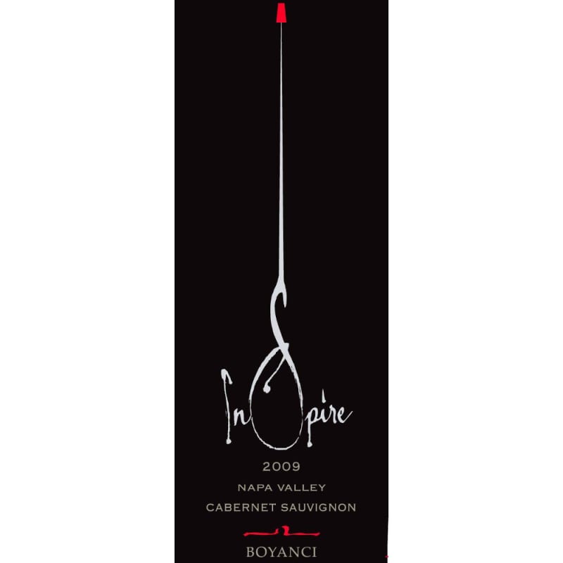 BOYANCI InSpire Napa Valley Cabernet Sauvignon 2008 Front Label