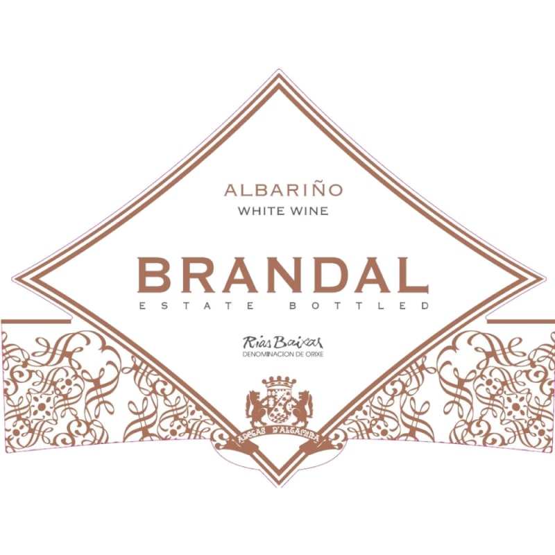 Adegas D'Altamira Brandal Albarino 2008 Front Label