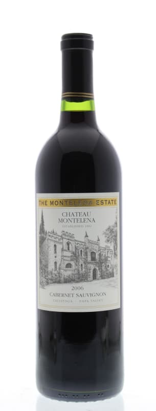 Chateau Montelena Estate Cabernet Sauvignon 2006 Front Bottle Shot