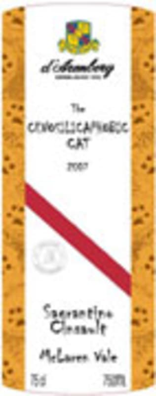 d'Arenberg The Cenosillicaphobic Cat 2007 Front Label