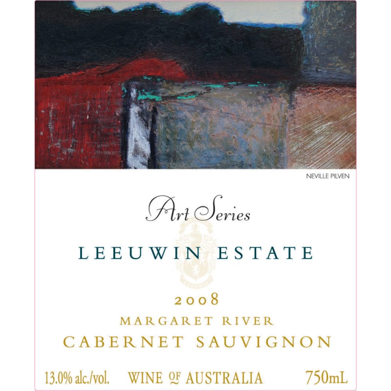 Leeuwin Estate Art Series Cabernet Sauvignon 2008 Front Label