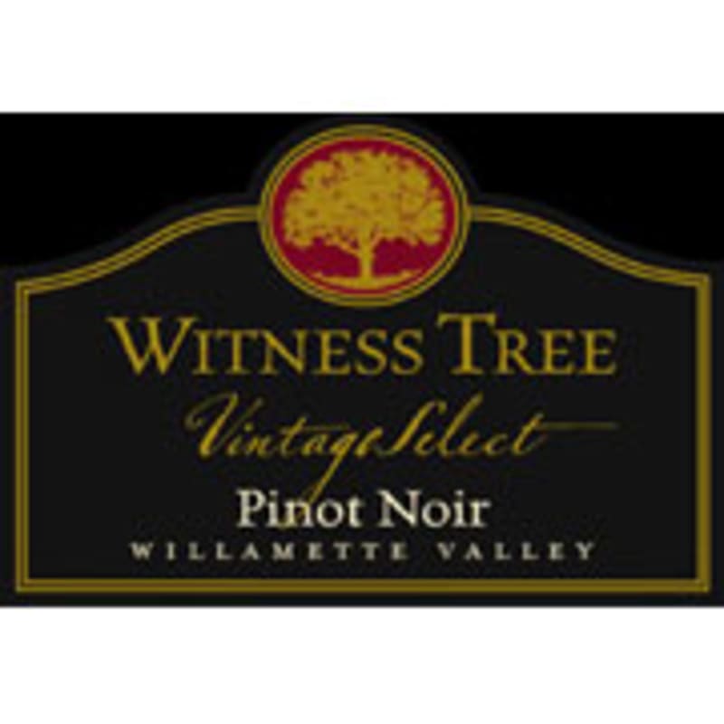 Witness Tree Vintage Select Pinot Noir 2006 Front Label