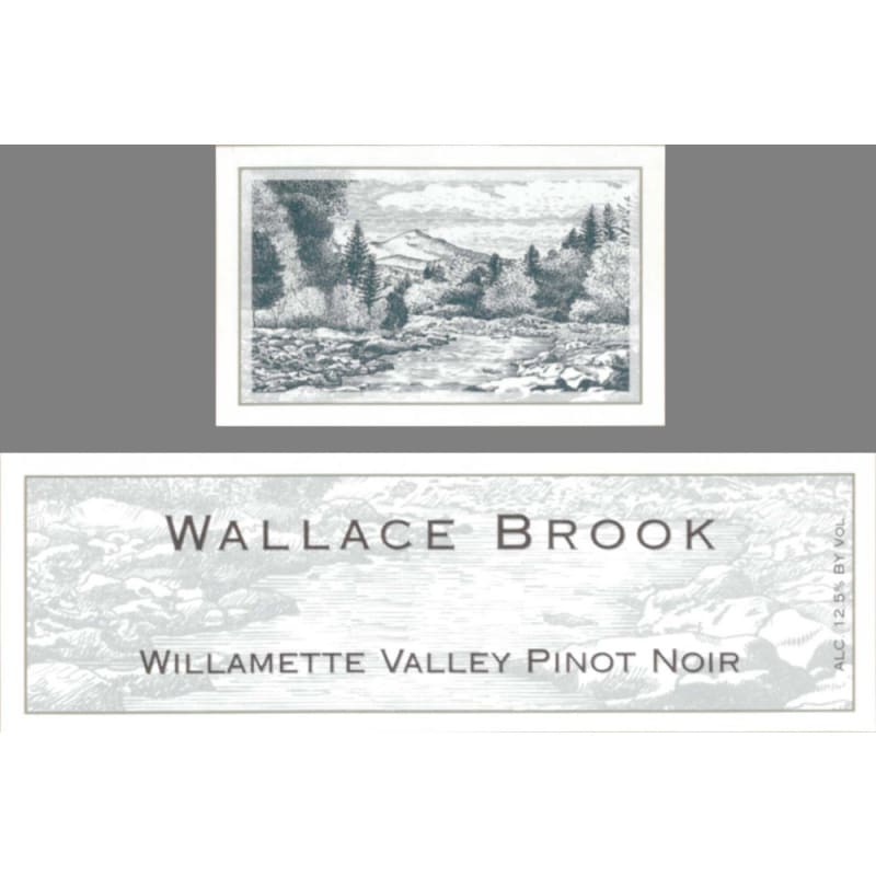 Wallace Brook Cellars Pinot Noir 2008 Front Label