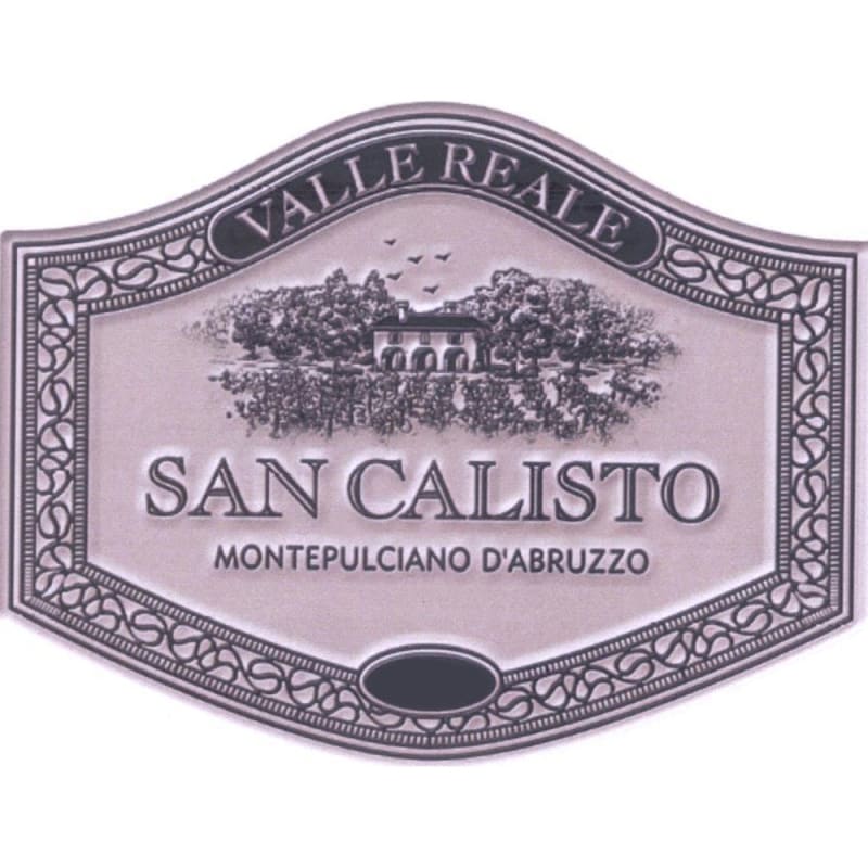 Valle Reale San Calisto Montepulciano d'Abruzzo 2007 Front Label