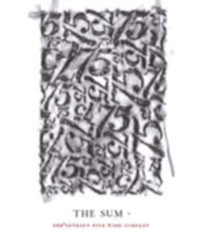 Tuck Beckstoffer 75 Wine Company The Sum Red 2008 Front Label