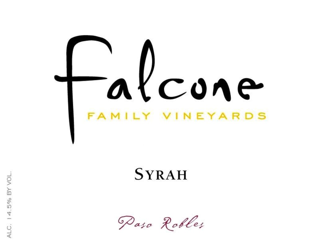 Falcone Syrah 2010 Front Label