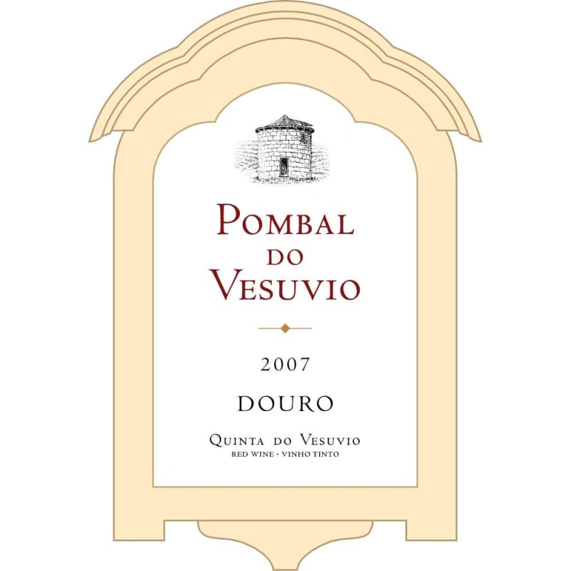 Quinta do Vesuvio Pombal do Vesuvio Douro Red 2007 Front Label