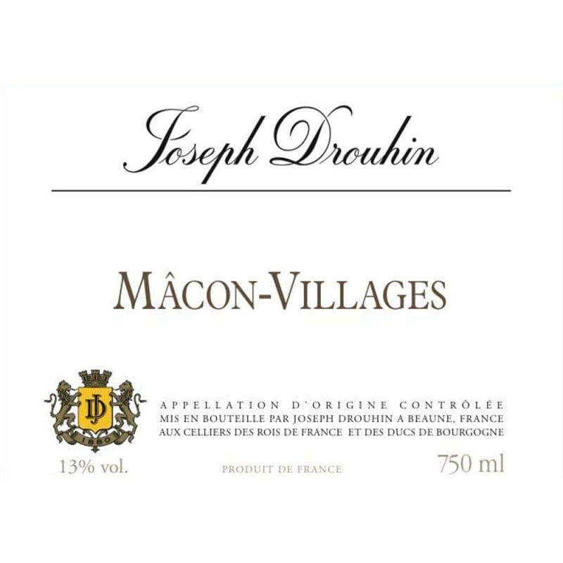 Joseph Drouhin Macon-Villages 2009 Front Label