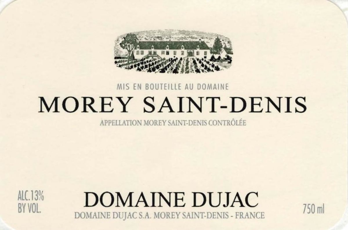 Domaine Dujac Morey-St-Denis Blanc 2014 Front Label