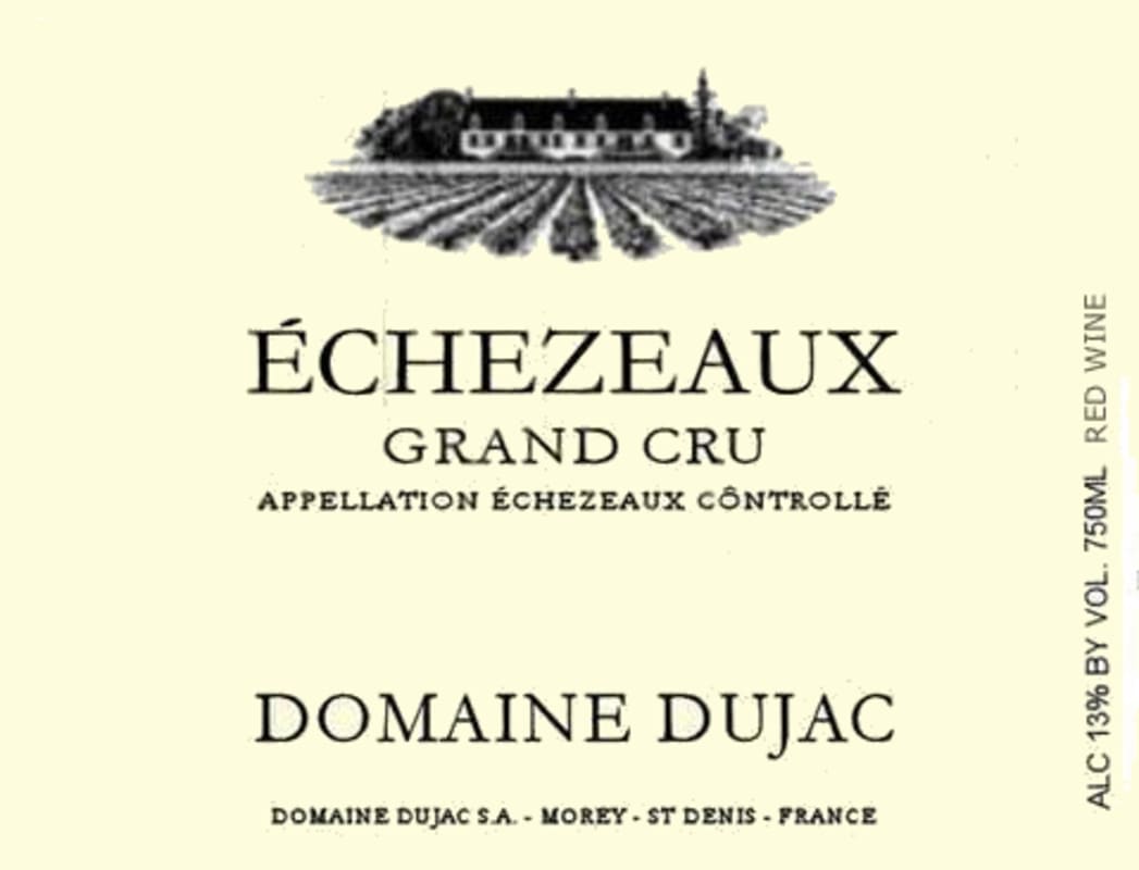 Domaine Dujac Echezeaux Grand Cru 2010 Front Label
