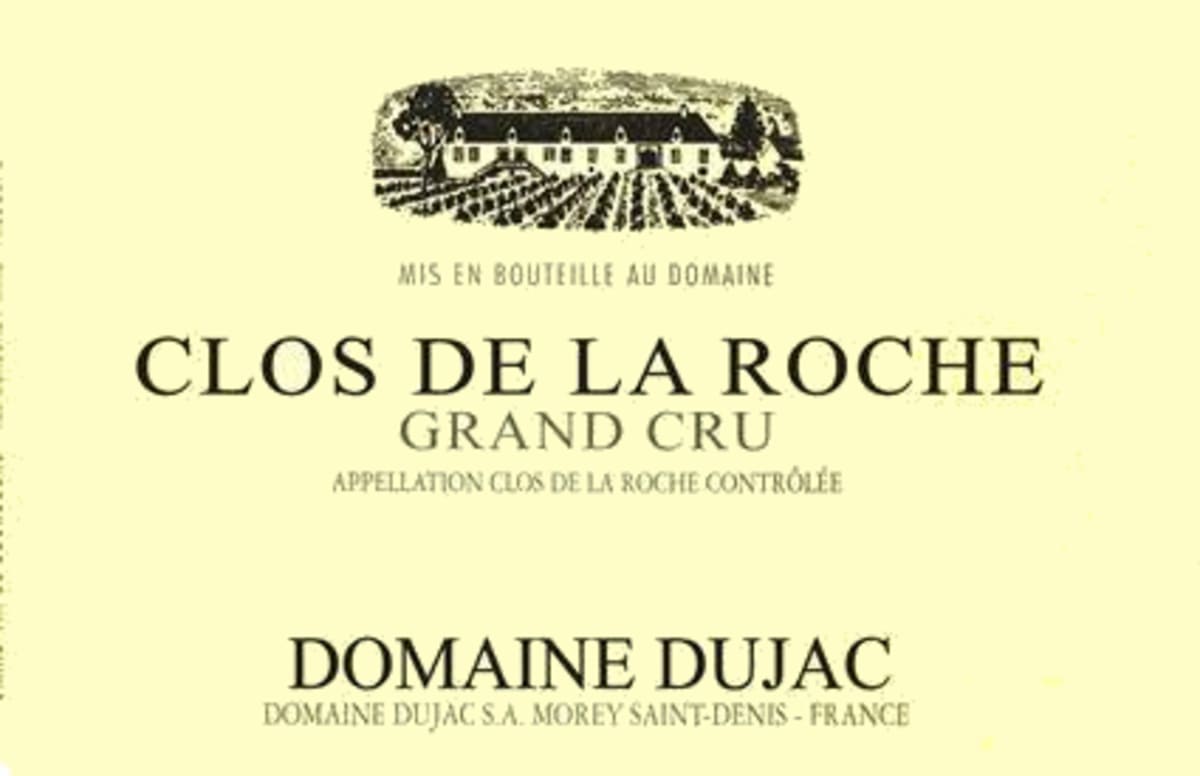 Domaine Dujac Clos de la Roche Grand Cru 2010 Front Label