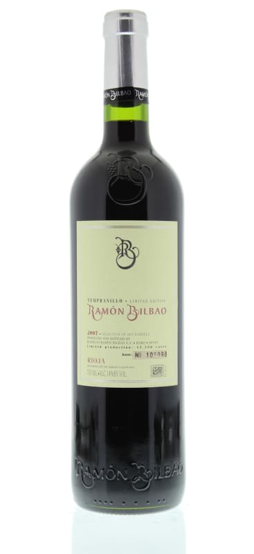 Bodegas Ramon Bilbao Limited Edition Rioja 2007 Front Bottle Shot