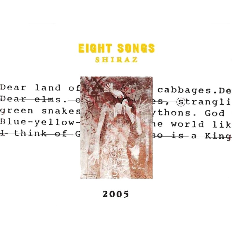 Peter Lehmann Eight Songs Shiraz 2005 Front Label