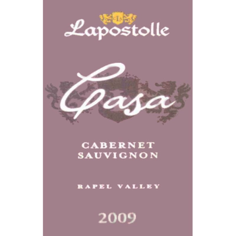 Lapostolle Cabernet Sauvignon 2009 Front Label