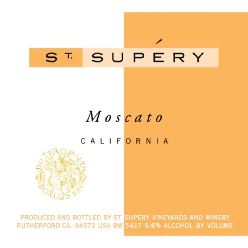 St. Supery Moscato 2009 Front Label