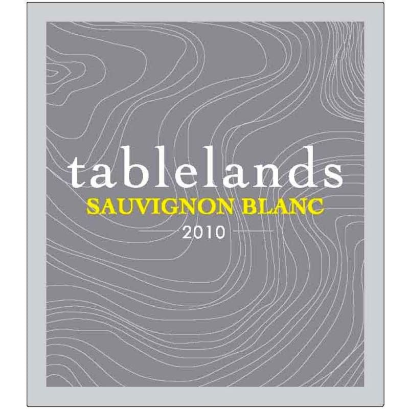 Tablelands Sauvignon Blanc 2010 Front Label