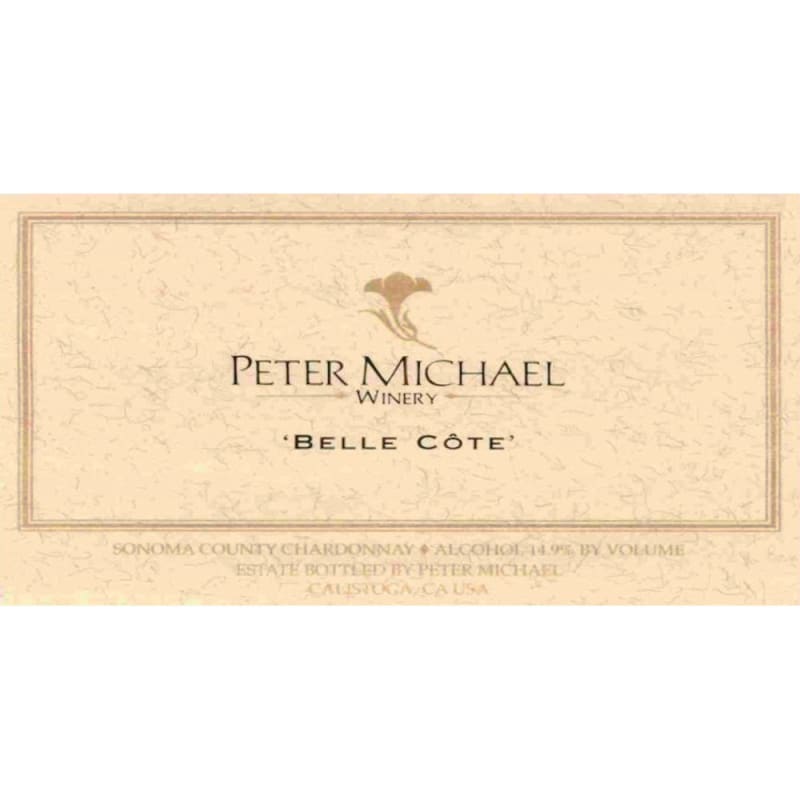 Peter Michael Belle Cote Chardonnay 2008 Front Label