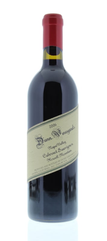 Dunn Howell Mountain Cabernet Sauvignon 2006 Front Bottle Shot