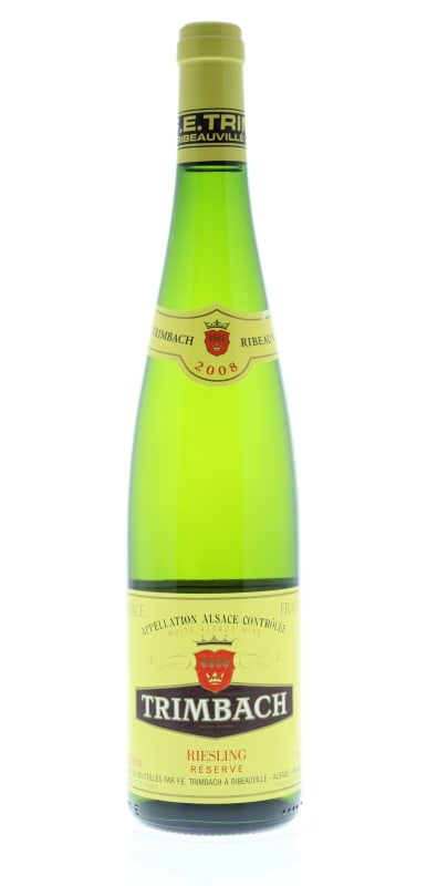 Maison Trimbach Reserve Riesling 2008 Front Bottle Shot