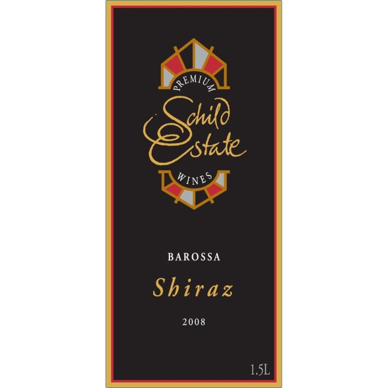 Schild Estate Shiraz 2008 Front Label