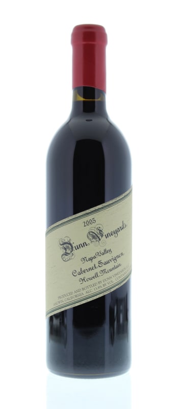 Dunn Howell Mountain Cabernet Sauvignon 2005 Front Bottle Shot