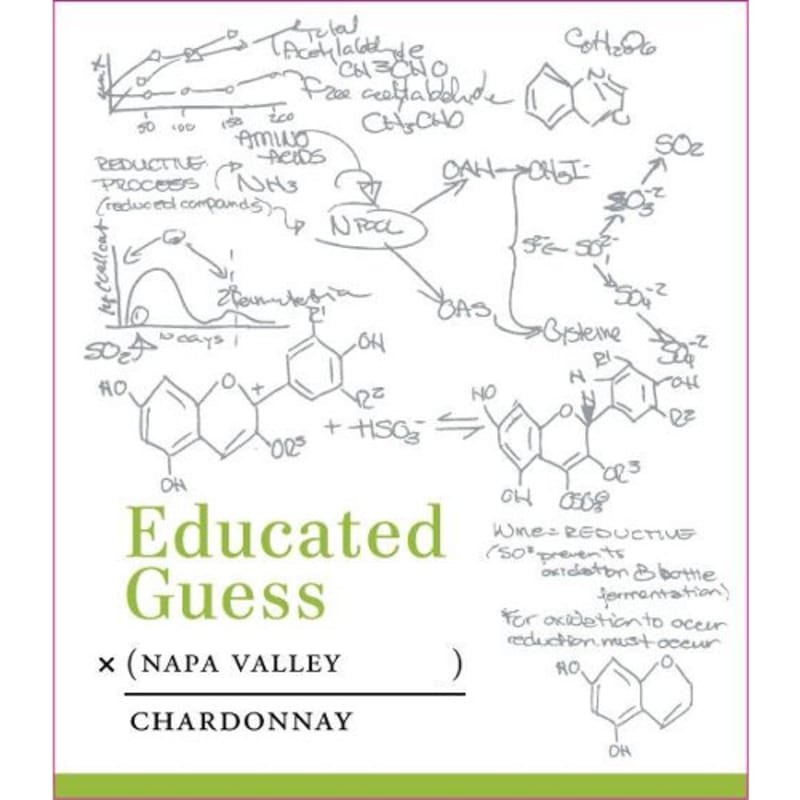 Roots Run Deep Educated Guess Chardonnay 2008 Front Label