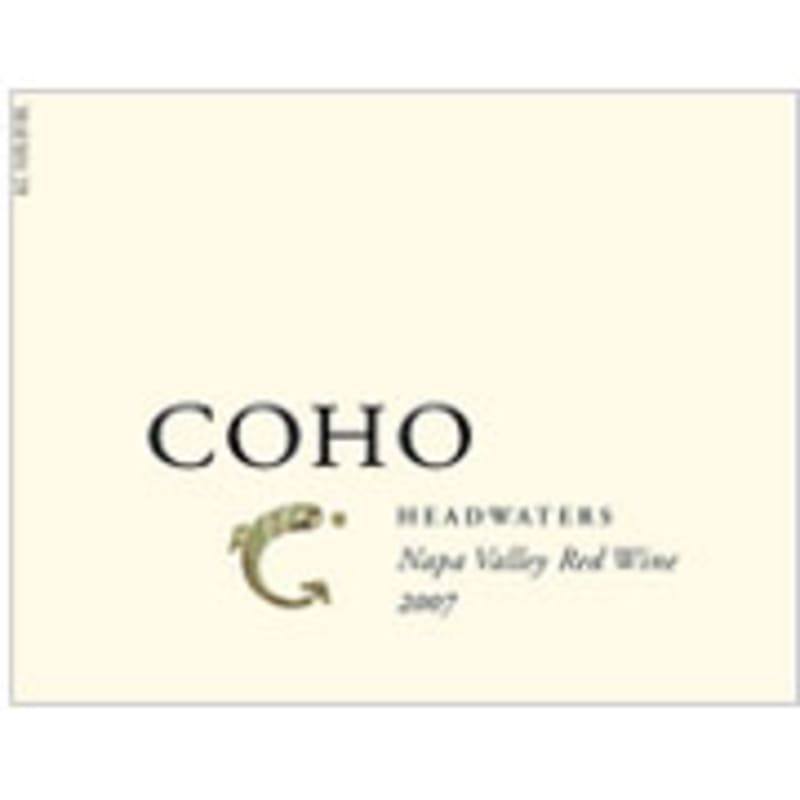 Coho Headwaters 2007 Front Label