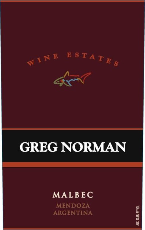 Greg Norman Estates Malbec 2011 Front Label
